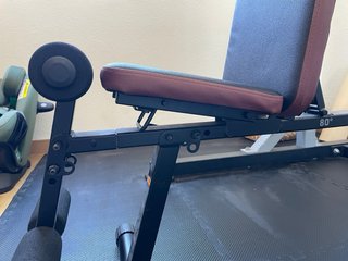 Banco Abdominales y Pesas Reclinable