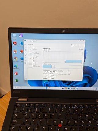 Portátil Lenovo Thinkpad 16GB RAM
