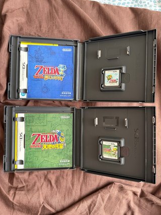 Pack Zelda DS Japon: Phantom Hourglass y Spirit Tr