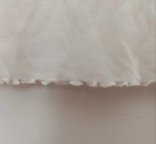 Camiseta Zara blanca manga corta talla 10