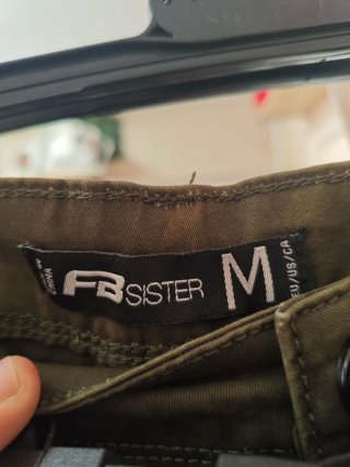 Pantalón camuflaje FB Siter con cinturón