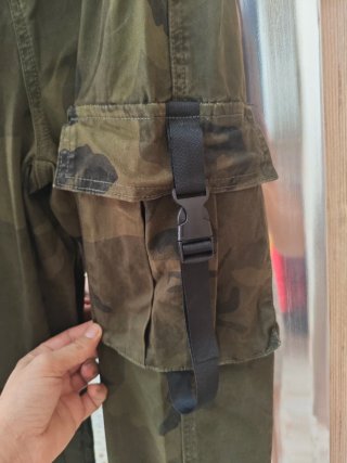 Pantalón camuflaje FB Siter con cinturón