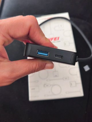 Benfei Hub 4 en 1 USB/USB-C/HDMI
