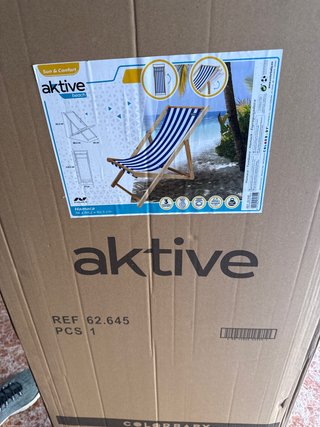 Hamaca Plegable Aktive Playa