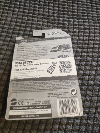 Hot Wheels Spin King 2012 1:64