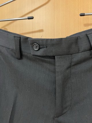 Traje negro Zara