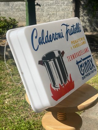 Insegna Luminosa Vintage Calderoni Fratelli