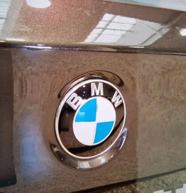 EMBLEMA BMW AZUL/BLANCO LOGO BMW 78mm