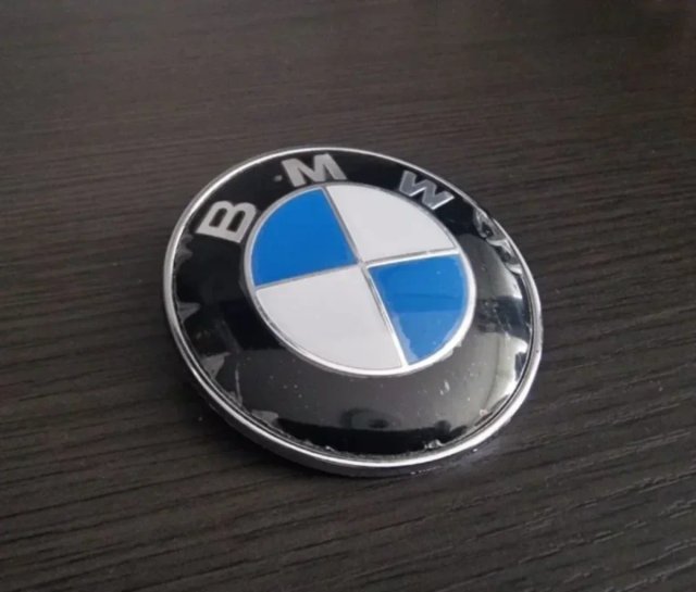 EMBLEMA BMW AZUL/BLANCO LOGO BMW 78mm