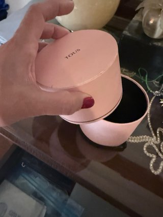 Joyero Tous Rosa y Negro BOMBONERA