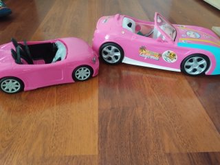 Casa, caravana y coches Barbie
