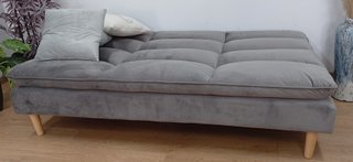 Sofá Cama ·Confort, Gris Oscuro·. Cómodo. ¡Oferta!