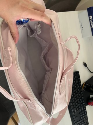 Bolso bebé para hospital rosa