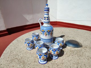 Set liquore in ceramica Puente Arzobispo