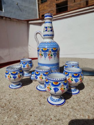 Set liquore in ceramica Puente Arzobispo