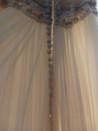 Vestido de Novia Franc Sarabia Beige/Blanco