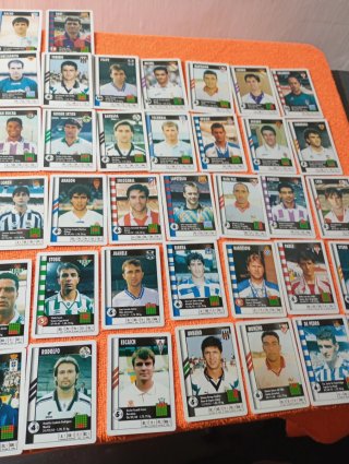 Lote 65 Cartas Fútbol Retro Liga 94/95 De Marca
