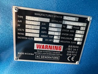 Generador Eléctrico 80 kVA