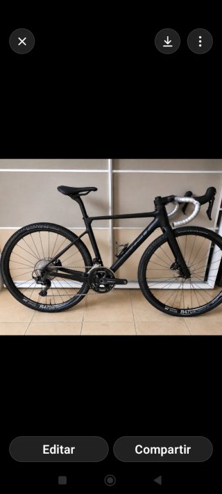 Bicicleta Gravel Finnale Negra