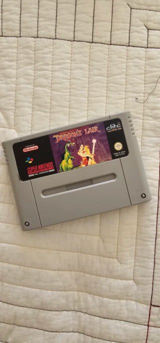 Dragon's Lair SNES PAL Version