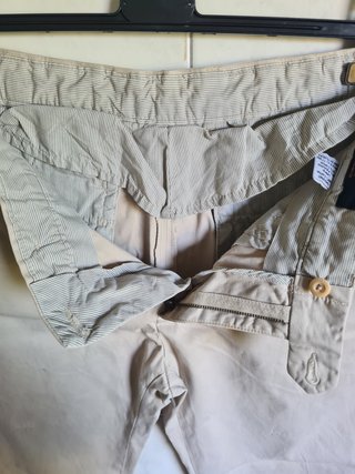 Lote de 2 pantalones de vestir elegantes gris T. L