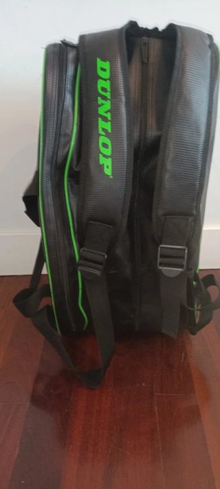 Mochila Pádel Dunlop Tour Series Negra/Verde