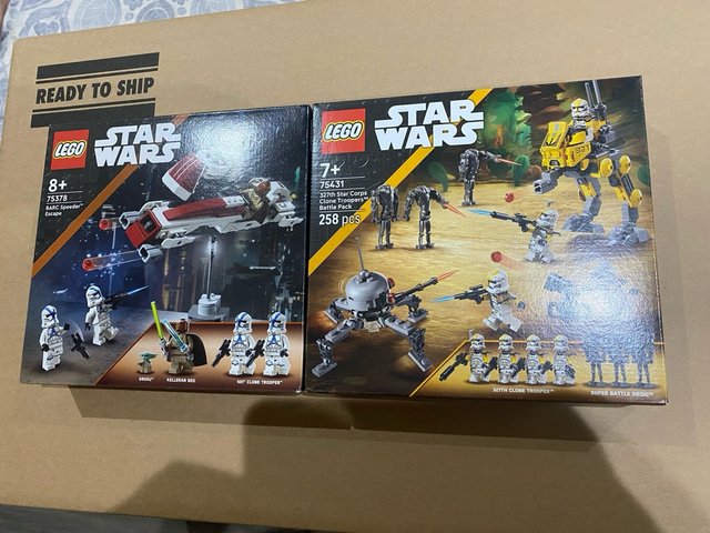 LEGO Star Wars 75378 + 75431