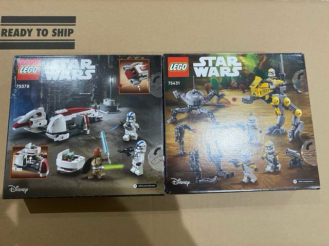LEGO Star Wars 75378 + 75431