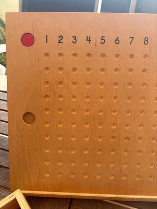 Tablero de Multiplicación Montessori