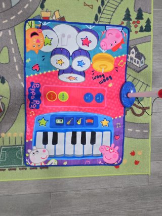 Manta Piano Música Peppa Pig