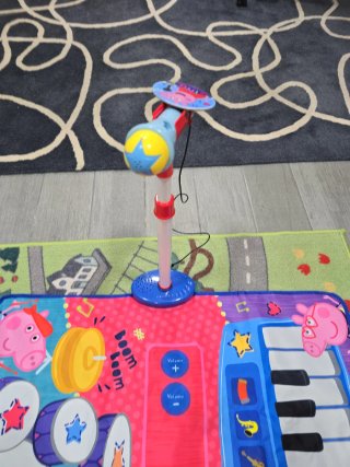 Manta Piano Música Peppa Pig