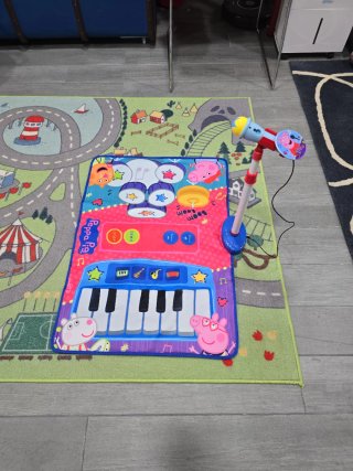 Manta Piano Música Peppa Pig