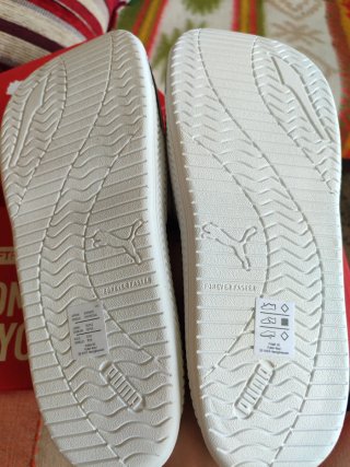 Chanclas Puma Softride Pro Azul/Blanco