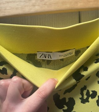 Falda Zara estampada