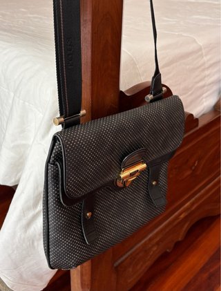 Bolso Tous Negro y Dorado