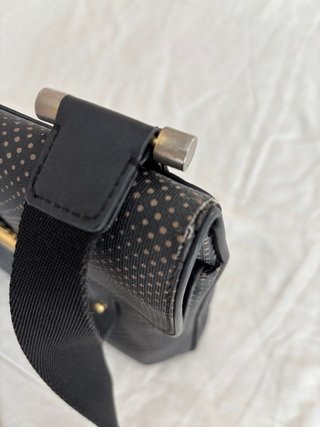 Bolso Tous Negro y Dorado
