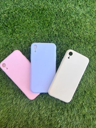 Fundas de móvil iPhone XR pastel (3 unidades)