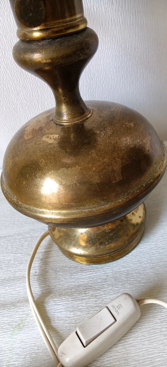 Quinqué Vintage Estiluz 50cm Latón