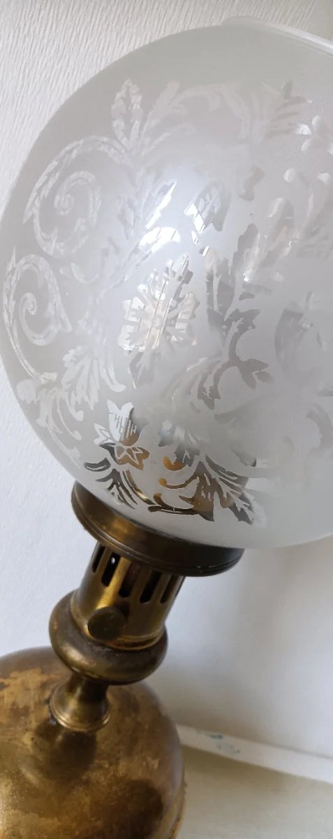 Quinqué Vintage Estiluz 50cm Latón