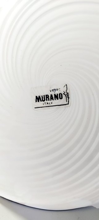 Lampada Ve.so.i Anni '80 Vetro e Metallo