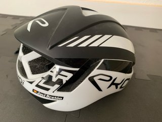 Casco Bicicleta Carretera Ekoi Negro/Blanco
