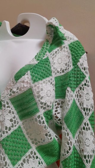 Gonna cotone Zara + camicia crochet