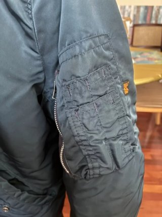 Chaqueta Bomber Alpha Industries MA-1 Azul