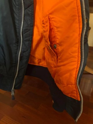 Chaqueta Bomber Alpha Industries MA-1 Azul