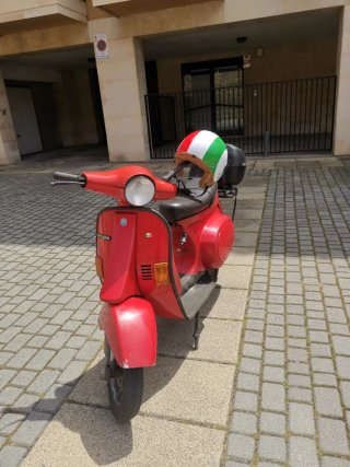 Vespa 125 FL Elestar 1991 Roja