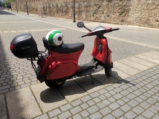 Vespa 125 FL Elestar 1991 Roja