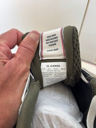 Zapatillas El Ganso Verde y Marrón
