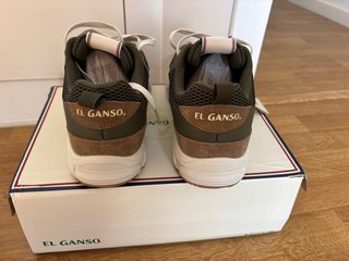 Zapatillas El Ganso Verde y Marrón