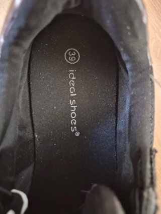 Zapatillas Sneakers Mujer Negras Plataforma
