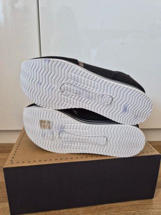 Zapatillas Sneakers Mujer Negras Plataforma